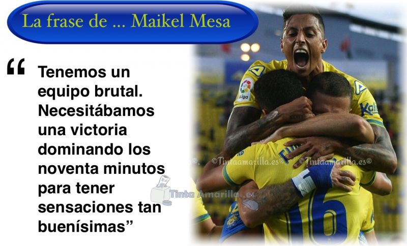 Maikel Mesa se siente eufórico
