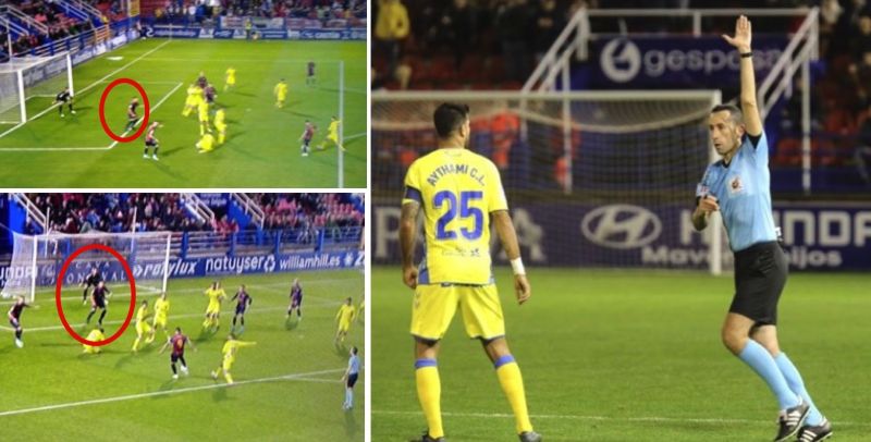 Un atropello a Eric y posición influyente de fuera de juego