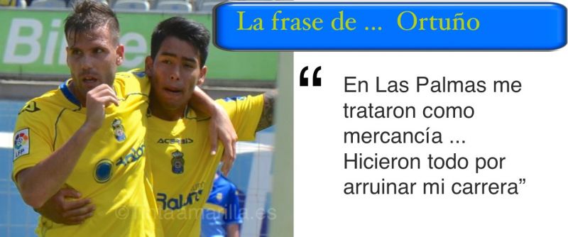 Alfredo Ortuño, dolido