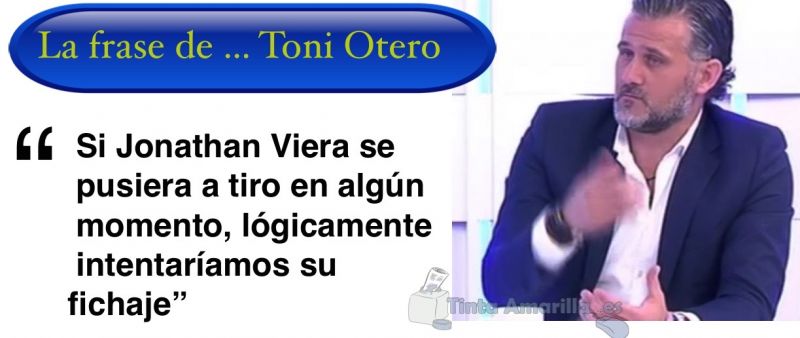 Toni Otero, en clave de futuro hipotético