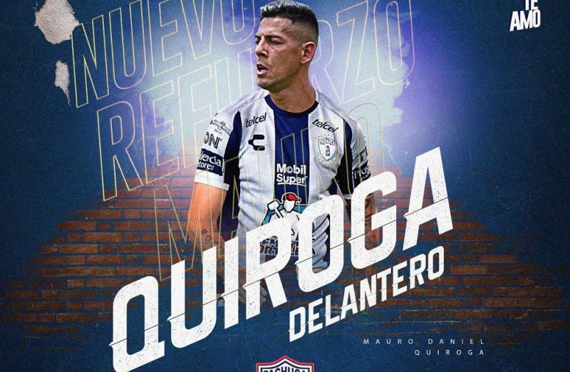 Pachuca hace oficial la llegada de Mauro Quiroga
