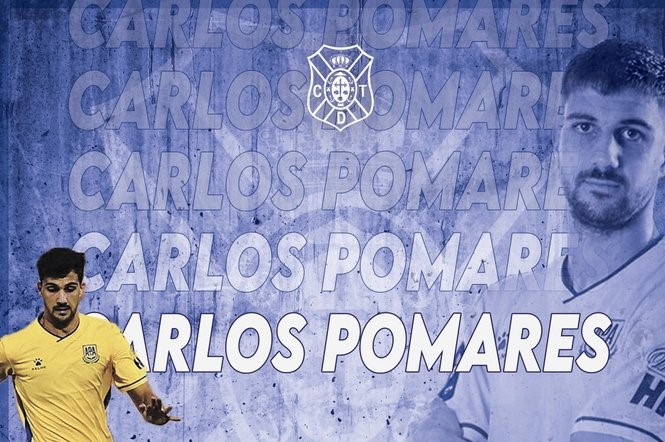 El Tenerife firma a Carlos Pomares