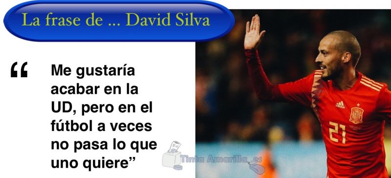 David Silva vuelve a hablar en hipótesis sobre la UD