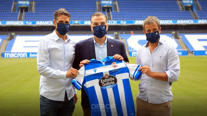 Valerón, de nuevo en Riazor