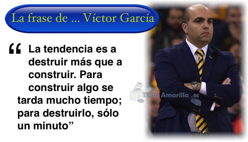 Víctor García responde a los agoreros negativos