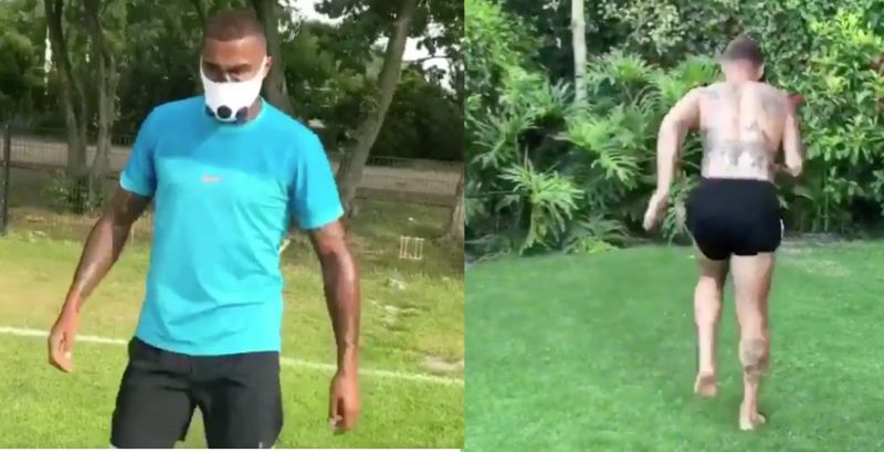 Boateng y Jesé, vacaciones y activación física