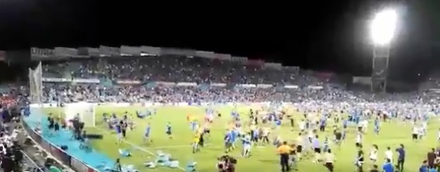 Graves incidentes al finalizar el Getafe-Tenerife