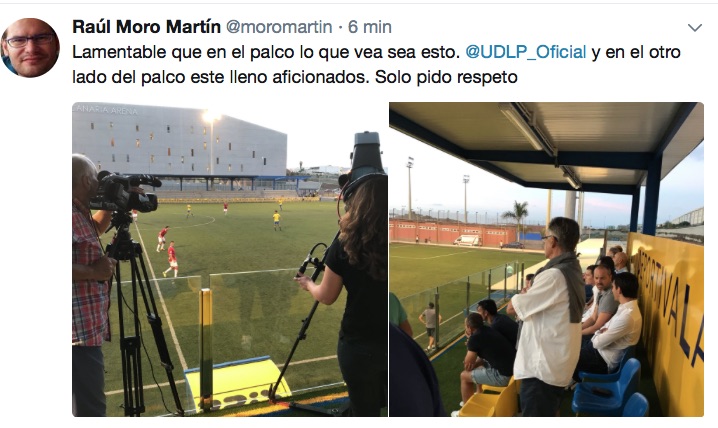 Sorprendente malestar del presidente del Murcia con la UD