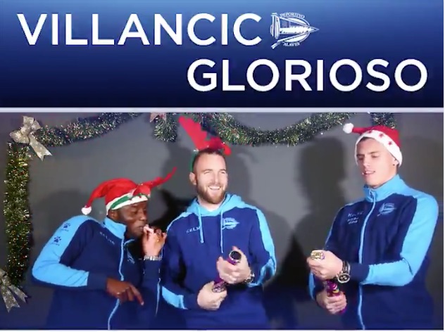 Wakaso ameniza el Villancico del Alavés