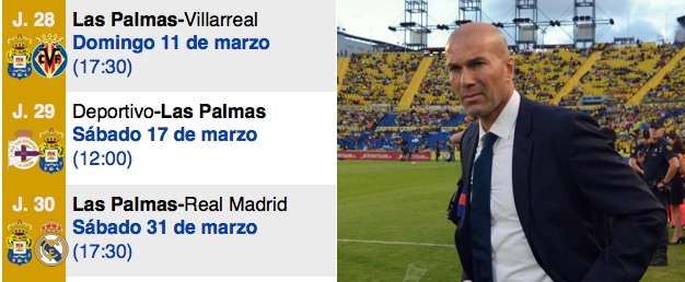 UD y Real Madrid hacen planes para el 31 de marzo