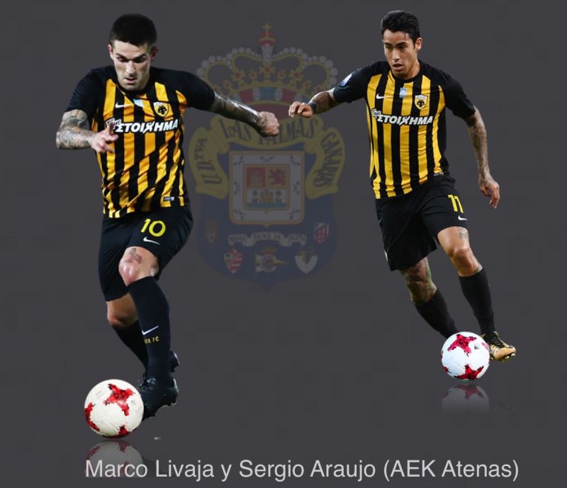 Los planes del AEK, que hace cuentas con Livaja y Araujo