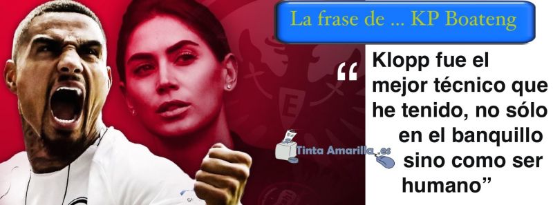 KP Boateng señala a su entrenador preferido