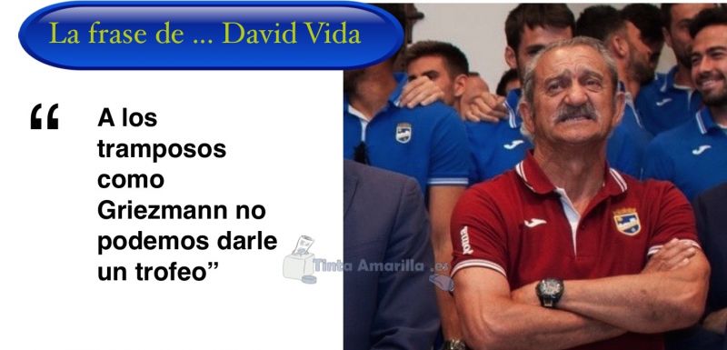 David Vidal, ni debajo del agua