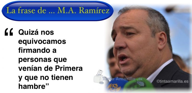 Ramírez da un toque de atención a la plantilla