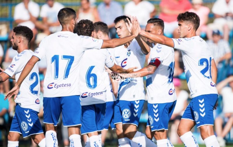 0-9: El Tenerife golea en su primer amistoso