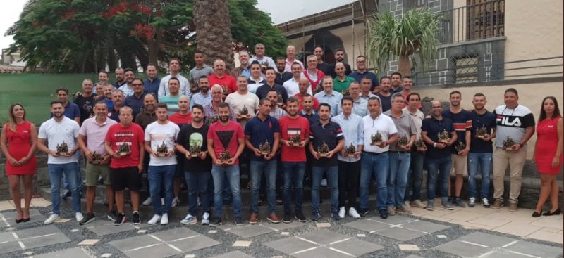 Los técnicos de Las Palmas disfrutan de su gala