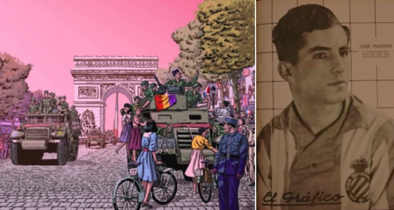 Padrón El Sueco y el 75 aniversario de la Liberación de París