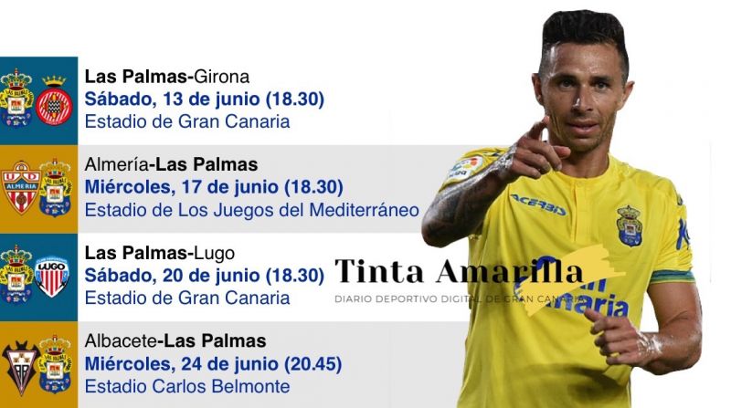 La UD ya tiene en agenda sus cuatro primeros partidos