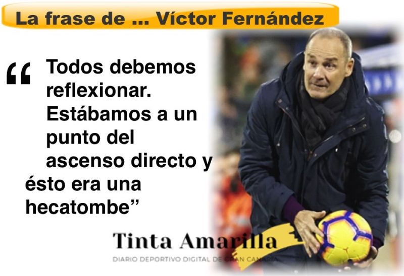 "Ante Las Palmas, como sea "