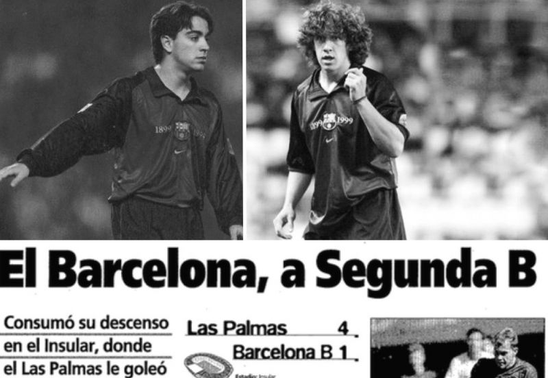 Un día la UD hizo llorar a Xavi y a Puyol