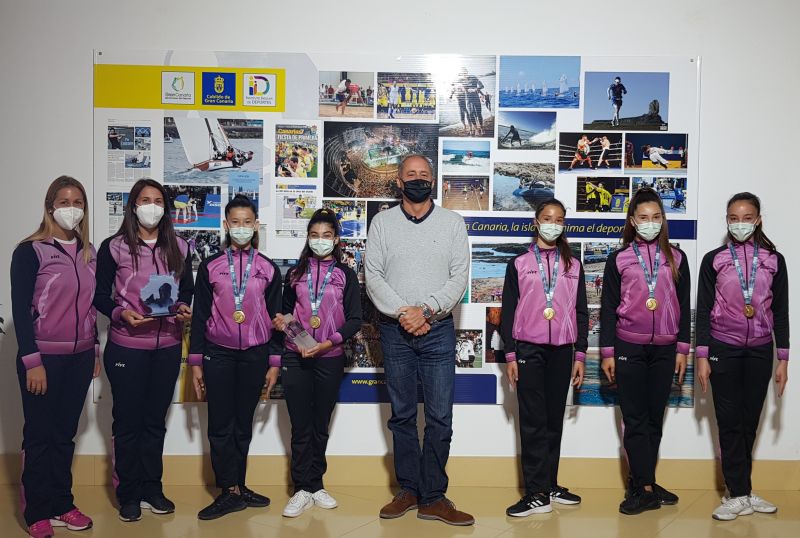 Felicitación al Attenya Telde, club de gimnasia rítmica