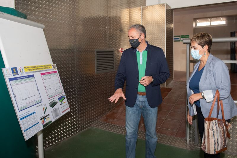 Comienzan las obras en el Polideportivo Pedro Padilla