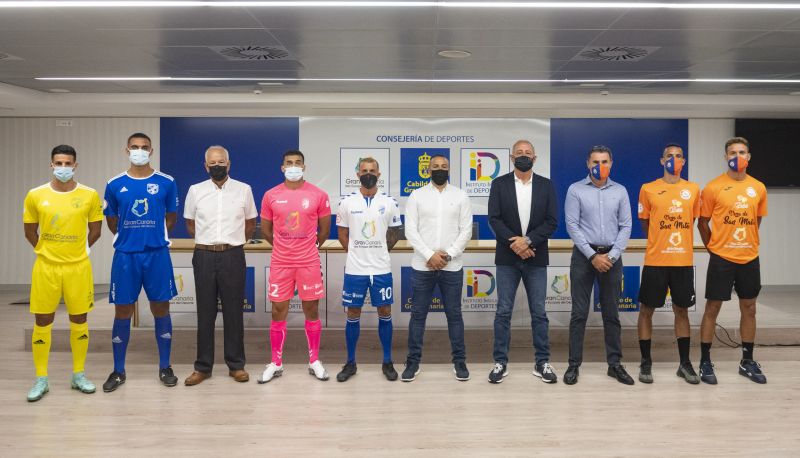 El Cabildo patrocina a tres equipos de Segunda RFEF