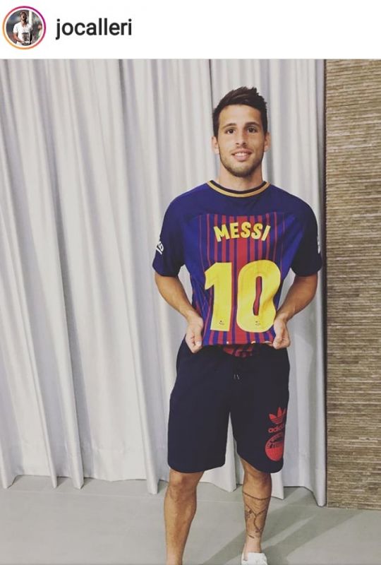 Mensaje de Calleri a Leo