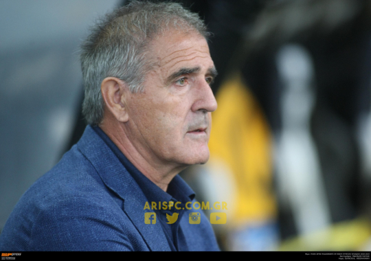 Paco Herrera le desea lo mejor al Aris de Salónica