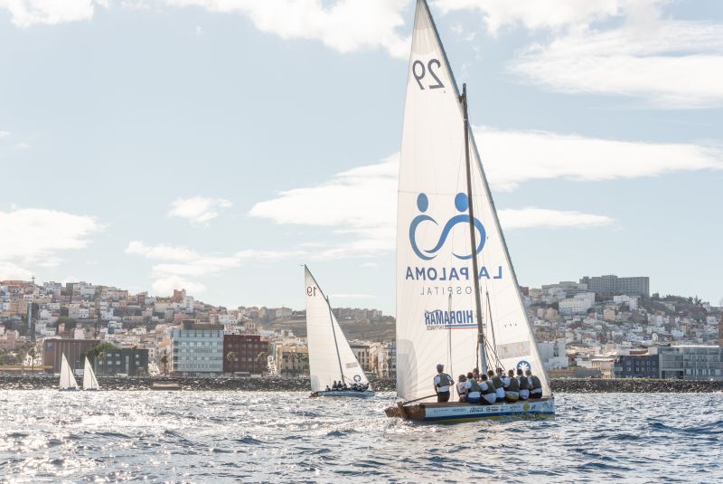 Pueblo Guanche firma el mejor tiempo del Concurso de Guaguas
