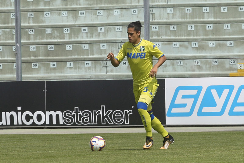 Mauricio Lemos marca su primer gol con el Sassuolo