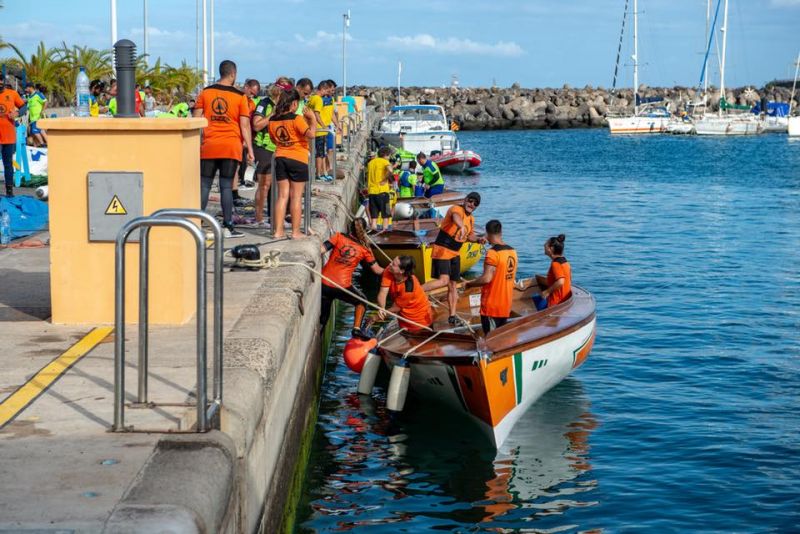 El concurso de este sábado se aplazó por las condiciones de viento y mar