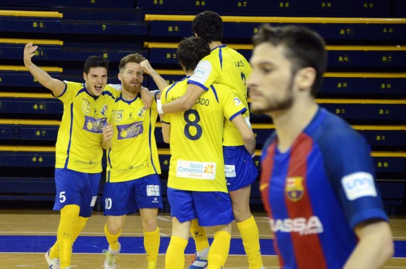 6-6: Valioso empate del Gran Canaria FS con el Barcelona