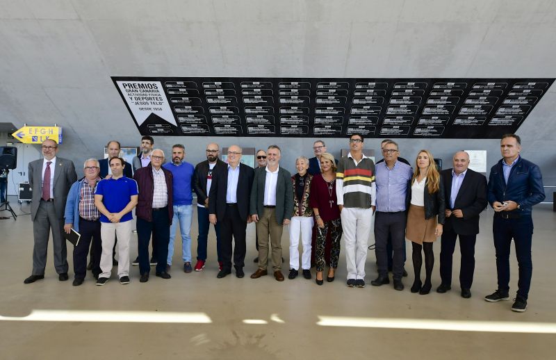 60 años de mejores deportistas en un mural