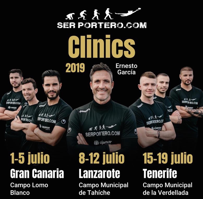 Ser Portero abre su inscripción para los tres clinics de 2019