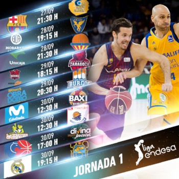 El Barça-Gran Canaria será el primer partido oficial de la Liga