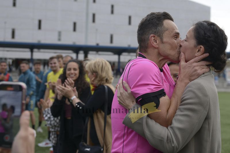 El gran momento de Rayco Marrero, tras 17 años en el arbitraje