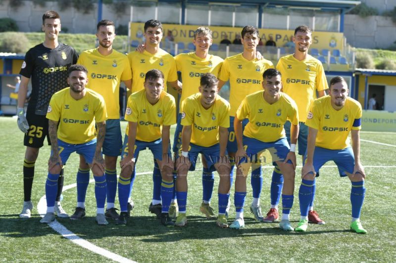 La primera escena de Gorrín con Las Palmas Atlético