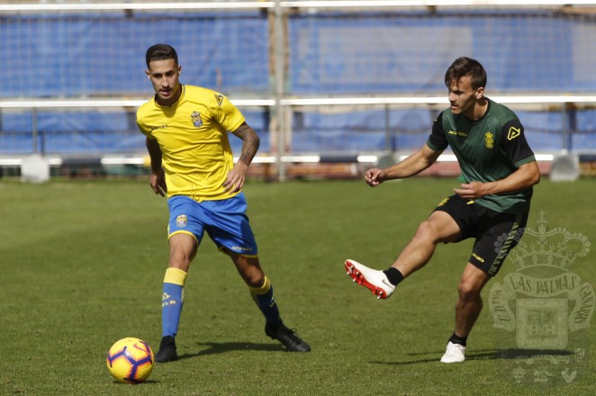La UD empata 2-2 con su filial a puerta cerrada