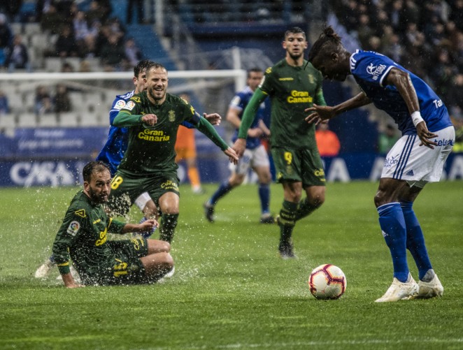 La UD marcó 7 goles en 14 visitas oficiales al Oviedo