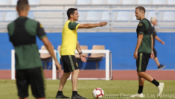 "Jiménez tiene claro a qué quiere que juguemos"