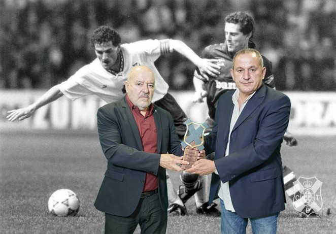 Toño, reconocido como 'leyenda blanquiazul'