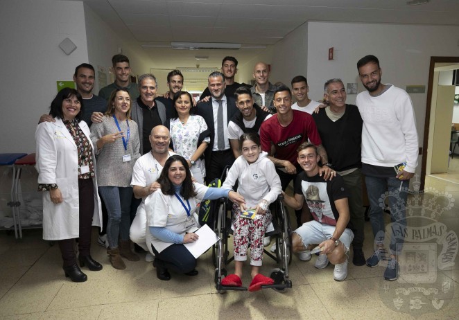 La UD rescata las sonrisas en el Materno