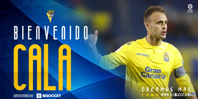 Cala firma 5 años con el Cádiz 