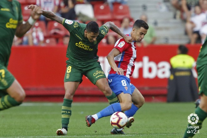 El Sporting se transforma para visitar a Las Palmas