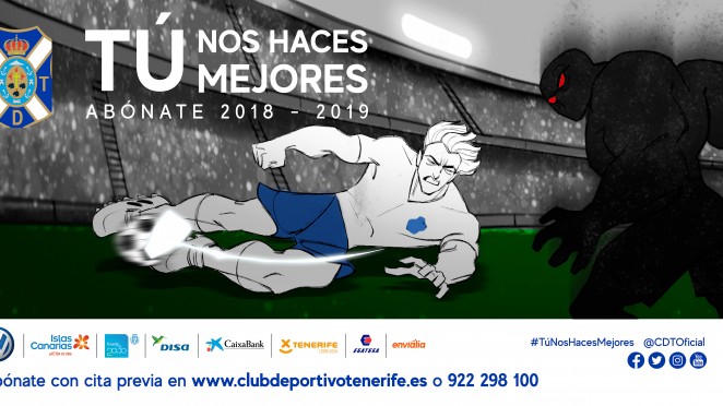 El Tenerife 'acude' a Oliver y Benji