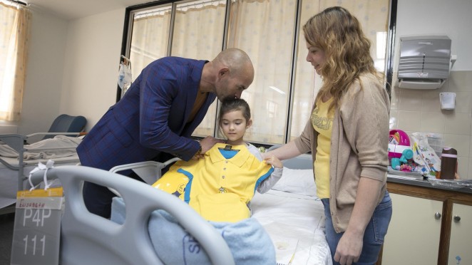 Sonrisas en el Materno Infantil