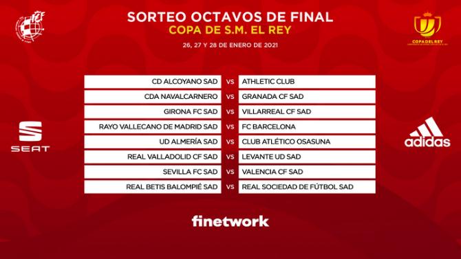 Granada, rival en octavos del verdugo de la UD