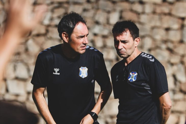 Garitano, tranquilo pese a la falta de gol del Tenerife