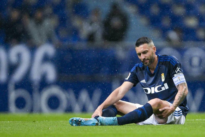 El Oviedo no tendrá en Gran Canaria a su principal goleador